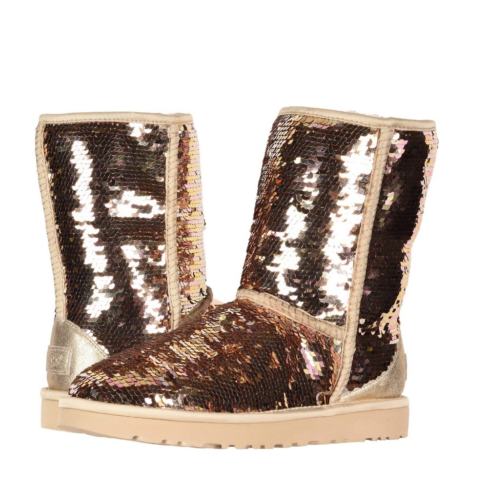 *Brand New* Ugg gold sequin boots